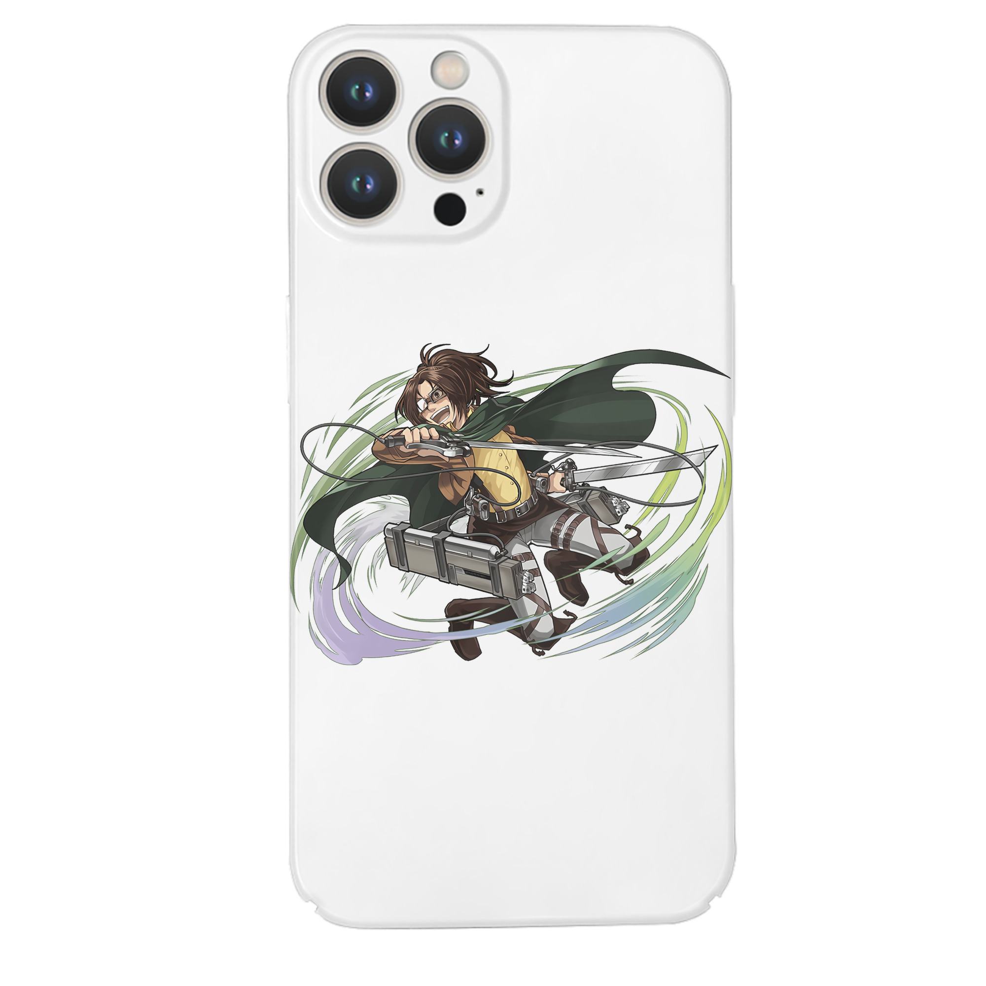 （画像用） 進撃の巨人 ハンジ·ゾエ Attack on Titan Hanji Zoe 【iPhone 14シリーズ対応】ハードケース